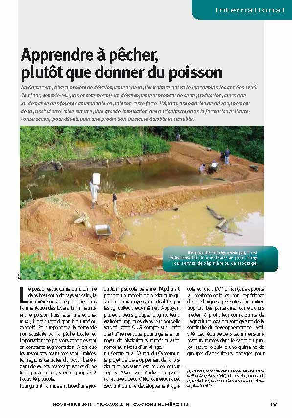 1111 Article Travaux innovation